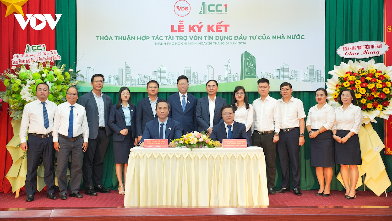 CC1 và VDB hợp tác thúc đẩy hạ tầng PPP và nhà ở xã hội